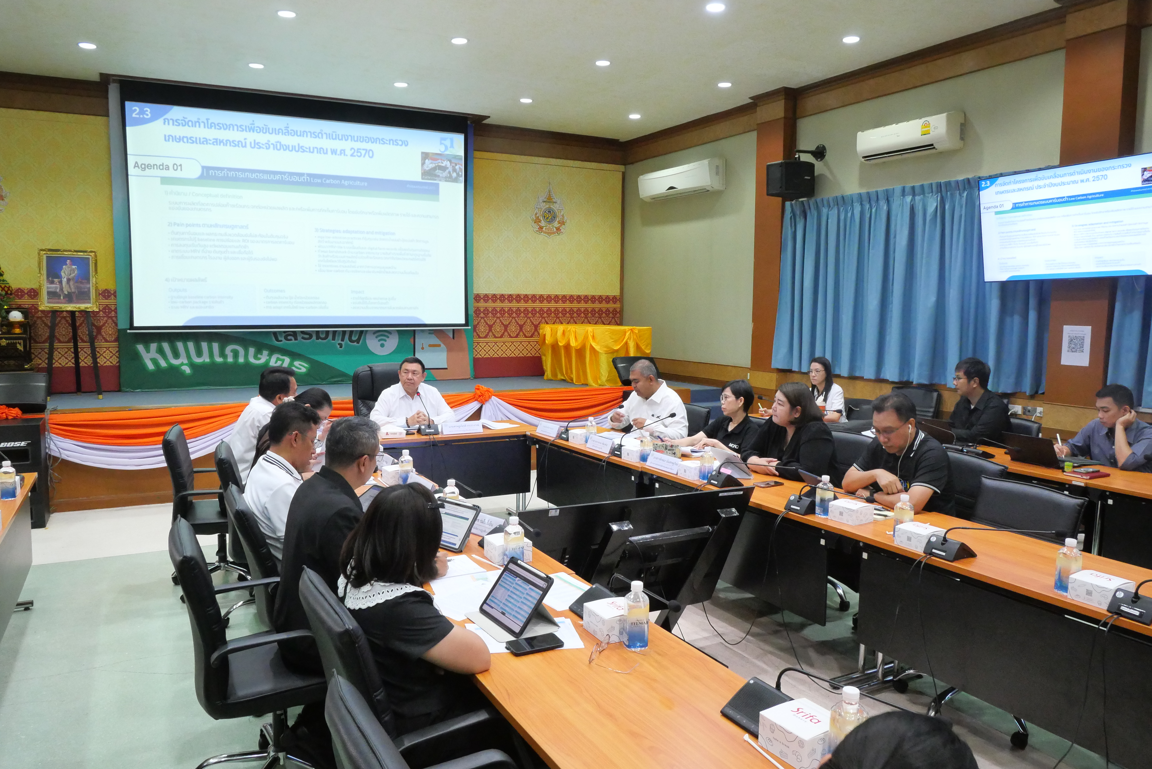 title - ส.ป.ก. ประชุมการทบทวนคำของบประมาณรายจ่ายประจำปีงบประมาณ พ.ศ. 2570 และการจัดทำโครงการ เพื่อขับเคลื่อนงานของกระทรวงเกษตรและสหกรณ์ ประจำปีงบประมาณ พ.ศ. 2570 